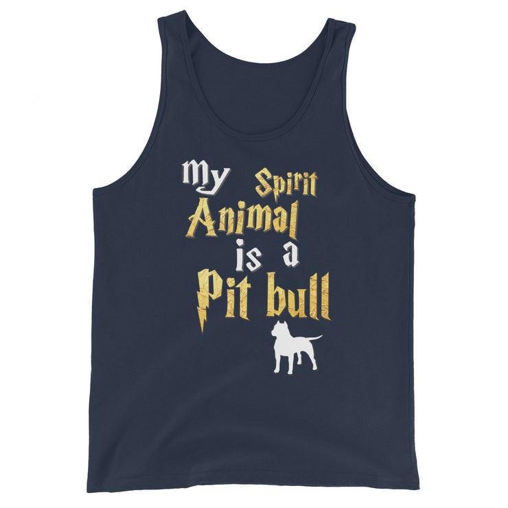 Pit bull Tank Top -  Spirit Animal Unisex