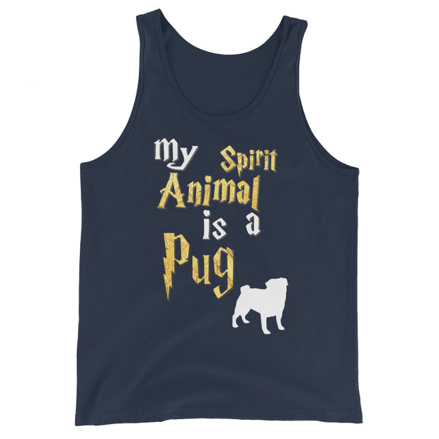 Pug Tank Top -  Spirit Animal Unisex