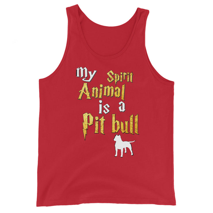 Pit bull Tank Top -  Spirit Animal Unisex