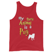 Pug Tank Top -  Spirit Animal Unisex