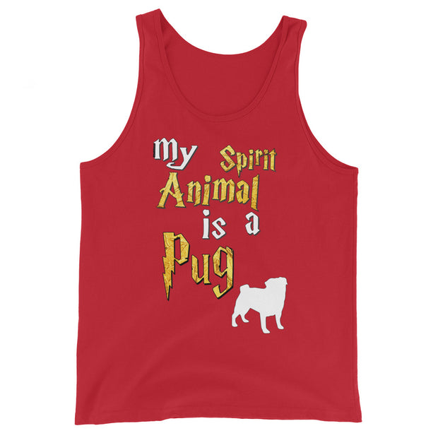 Pug Tank Top -  Spirit Animal Unisex