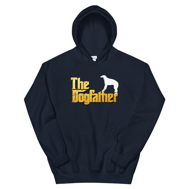 Borzoi Dogfather Unisex Hoodie