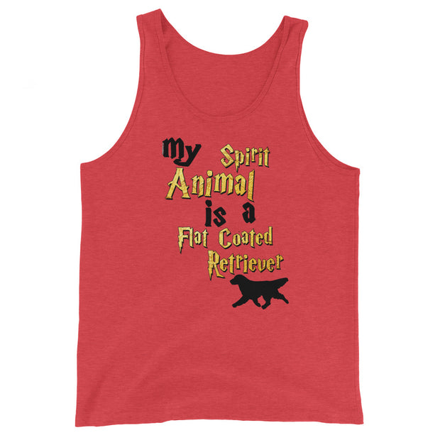 Flat Coated Retriever Tank Top - Spirit Animal Unisex