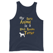 Black Russian Terrier Tank Top -  Spirit Animal Unisex