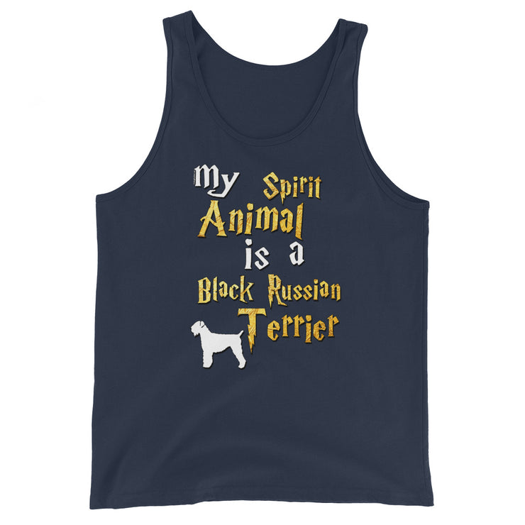 Black Russian Terrier Tank Top -  Spirit Animal Unisex