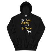 Rat Terrier Hoodie -  Spirit Animal Unisex Hoodie