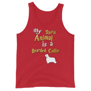 Bearded Collie Tank Top -  Spirit Animal Unisex