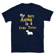 Cesky Terrier T shirt -  Spirit Animal Unisex T-shirt