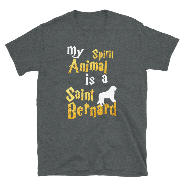 Saint Bernard T shirt -  Spirit Animal Unisex T-shirt