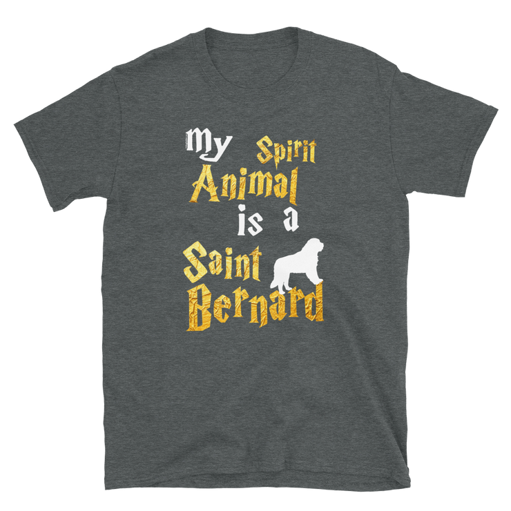 Saint Bernard T shirt -  Spirit Animal Unisex T-shirt