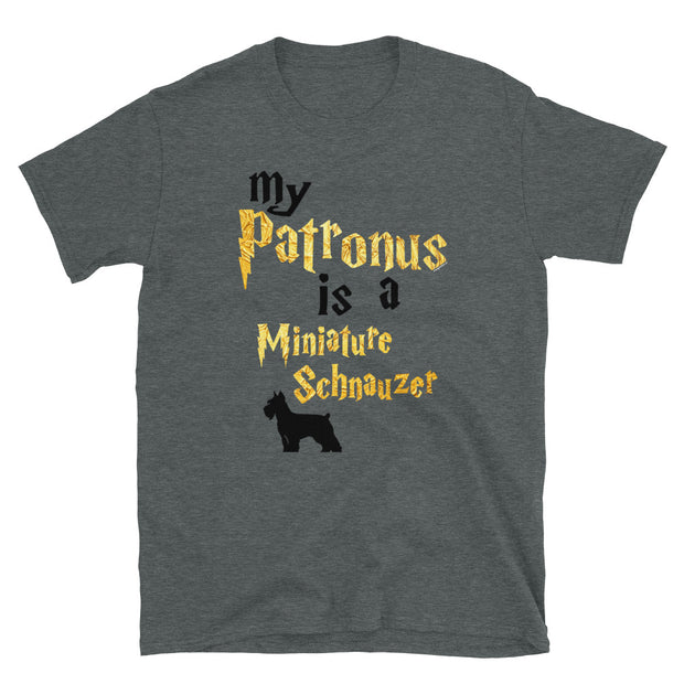 Miniature Schnauzer T Shirt - Patronus T-shirt