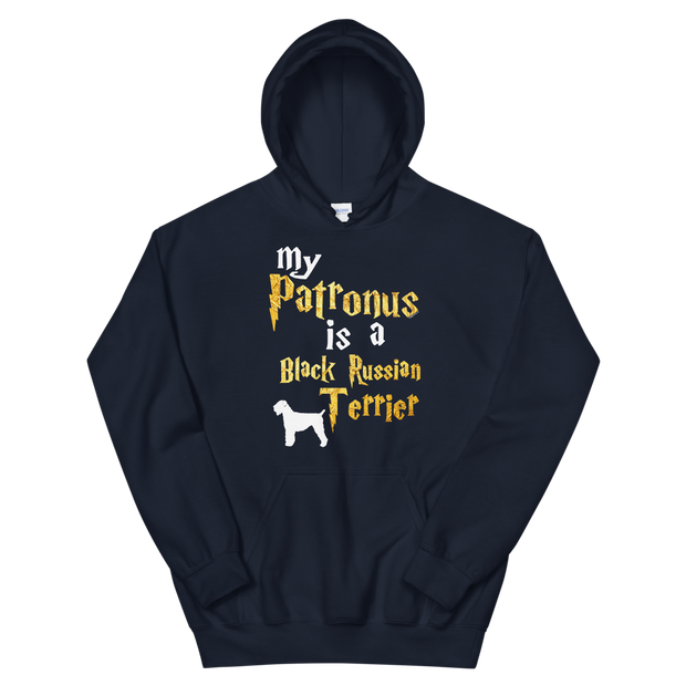 Black Russian Terrier Hoodie -  Patronus Unisex Hoodie