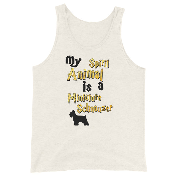 Miniature Schnauzer Tank Top - Spirit Animal Unisex