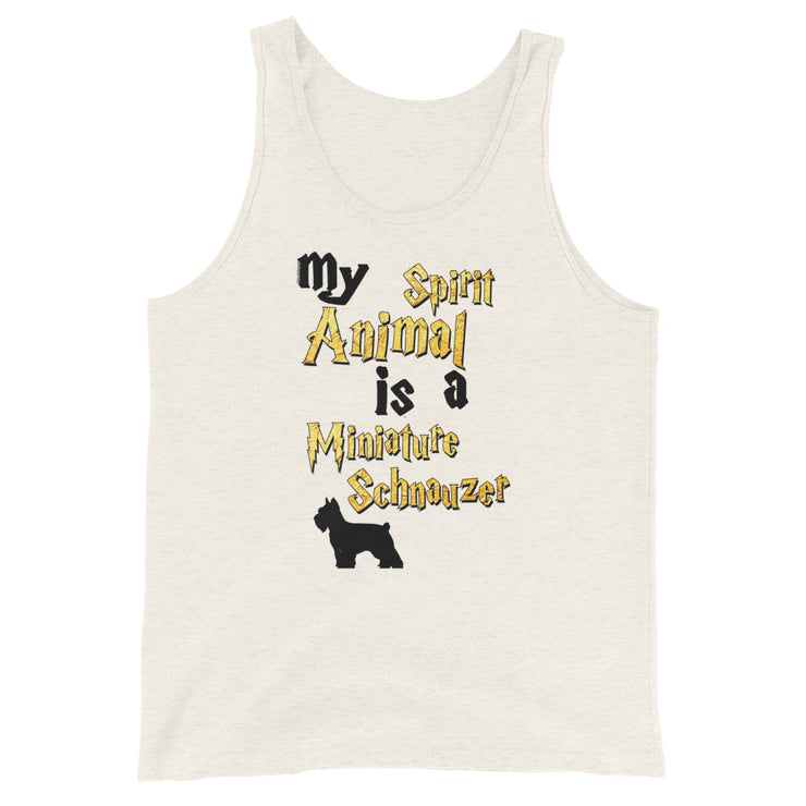 Miniature Schnauzer Tank Top - Spirit Animal Unisex