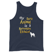 Norwegian Elkhound Tank Top -  Spirit Animal Unisex