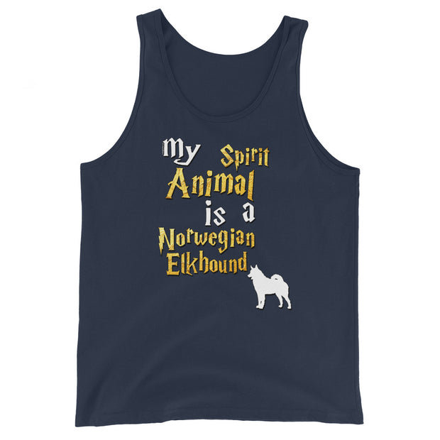 Norwegian Elkhound Tank Top -  Spirit Animal Unisex