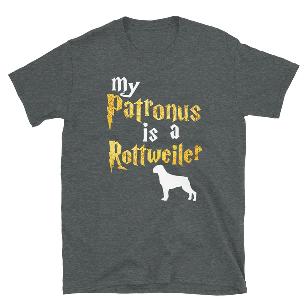 Rottweiler T shirt -  Patronus Unisex T-shirt