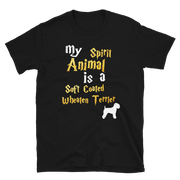 Soft Coated Wheaten Terrier T shirt -  Spirit Animal Unisex T-shirt