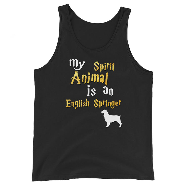English Springer Tank Top -  Spirit Animal Unisex