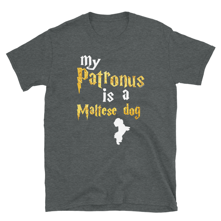 Maltese dog T shirt -  Patronus Unisex T-shirt