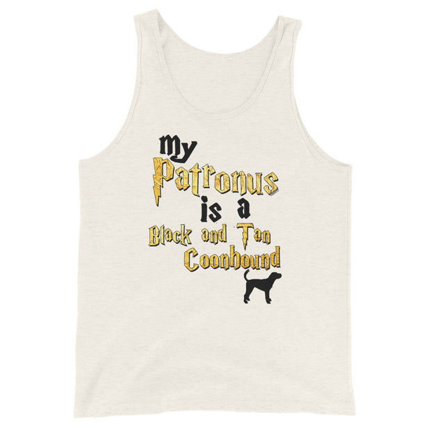 Black and Tan Coonhound Tank Top - Patronus Unisex