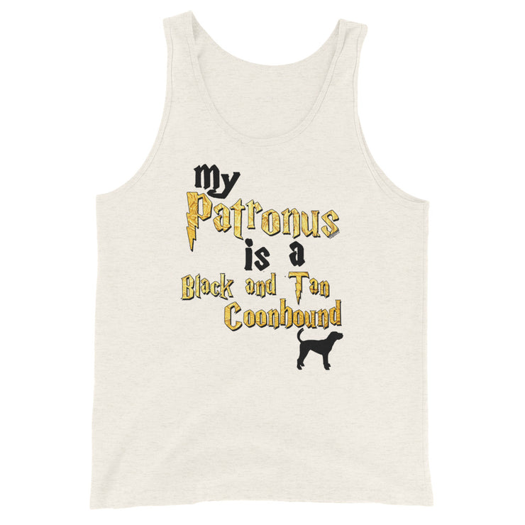 Black and Tan Coonhound Tank Top - Patronus Unisex