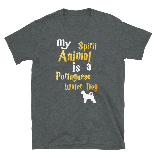Portuguese Water Dog T shirt -  Spirit Animal Unisex T-shirt