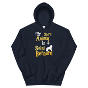 Saint Bernard Hoodie -  Spirit Animal Unisex Hoodie