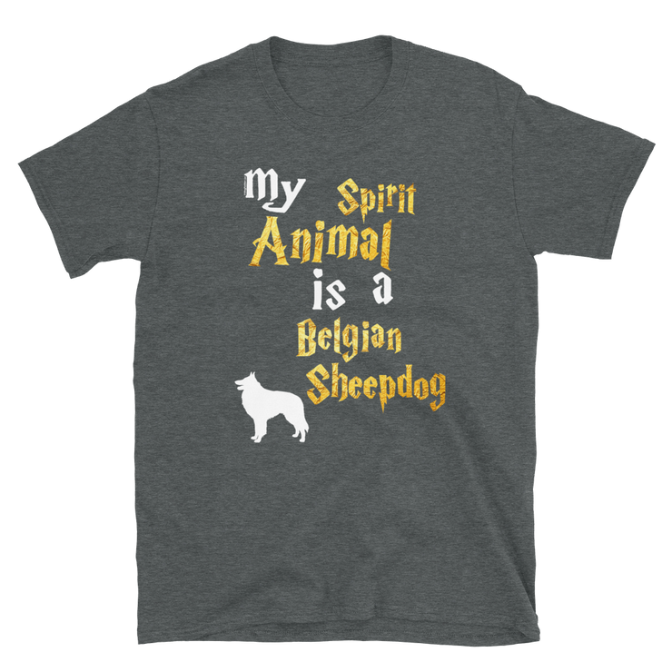 Belgian Sheepdog T shirt -  Spirit Animal Unisex T-shirt