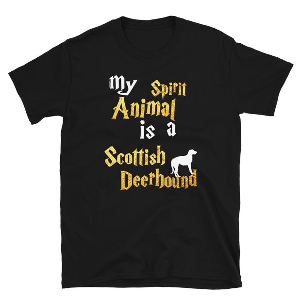 Scottish Deerhound T shirt -  Spirit Animal Unisex T-shirt