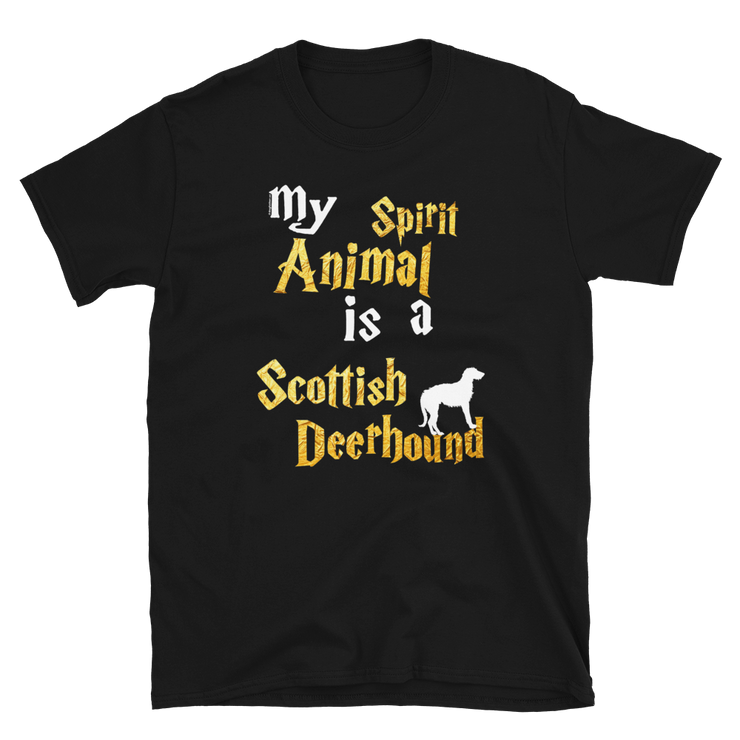 Scottish Deerhound T shirt -  Spirit Animal Unisex T-shirt