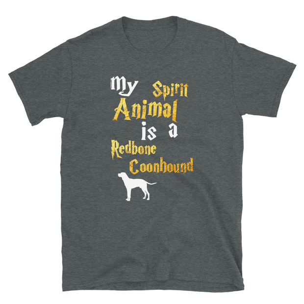 Redbone Coonhound T shirt -  Spirit Animal Unisex T-shirt