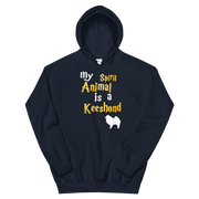 Keeshond Hoodie -  Spirit Animal Unisex Hoodie