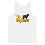 Border Collie Tank Top - Dogfather Tank Top Unisex