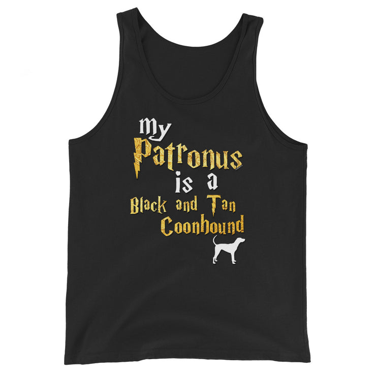Black and Tan Coonhound Tank Top -  Patronus Unisex