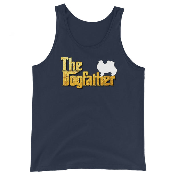 Japanese Chin Tank Top - Dogfather Tank Top Unisex
