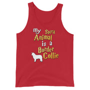 Border Collie Tank Top -  Spirit Animal Unisex