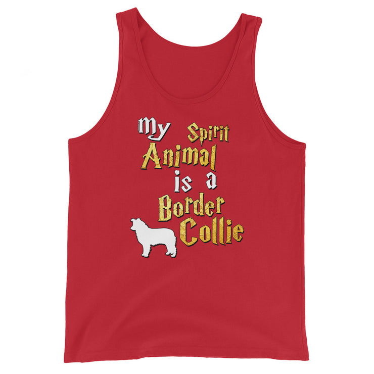 Border Collie Tank Top -  Spirit Animal Unisex