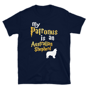 Australian Shepherd Dog T shirt -  Patronus Unisex T-shirt