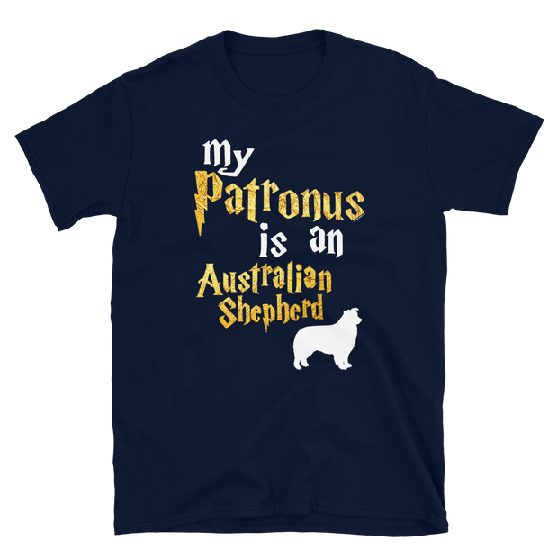 Australian Shepherd Dog T shirt -  Patronus Unisex T-shirt