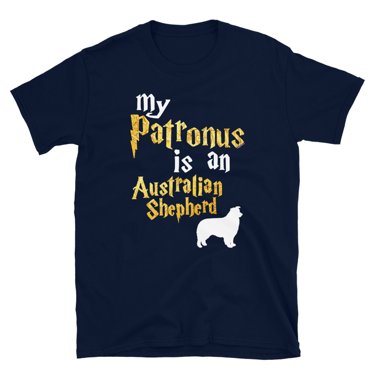 Australian Shepherd Dog T shirt -  Patronus Unisex T-shirt