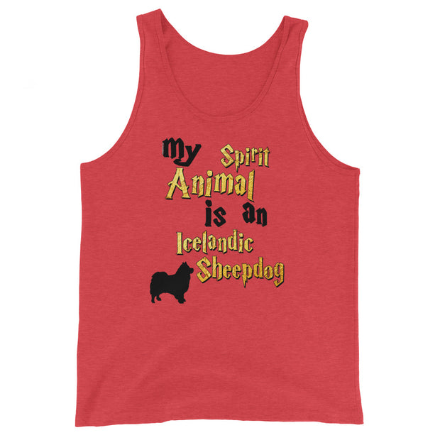 Icelandic Sheepdog Tank Top - Spirit Animal Unisex