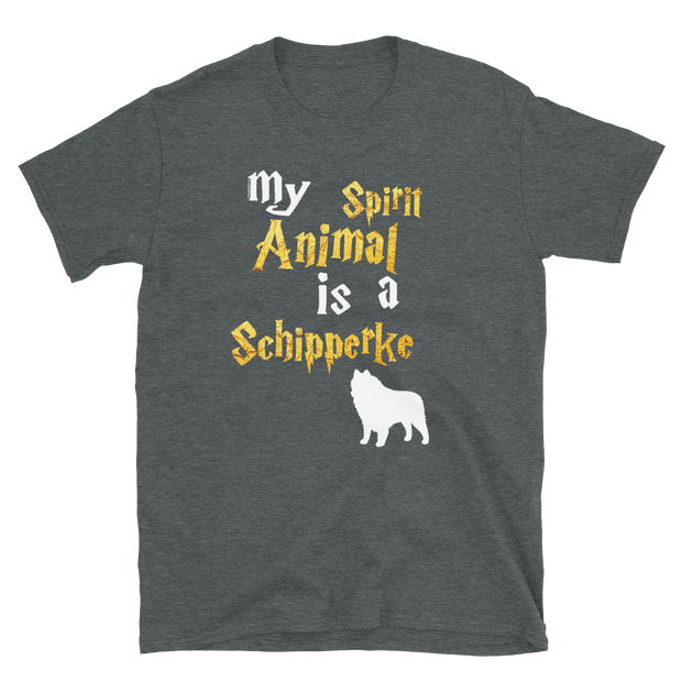 Schipperke T shirt -  Spirit Animal Unisex T-shirt