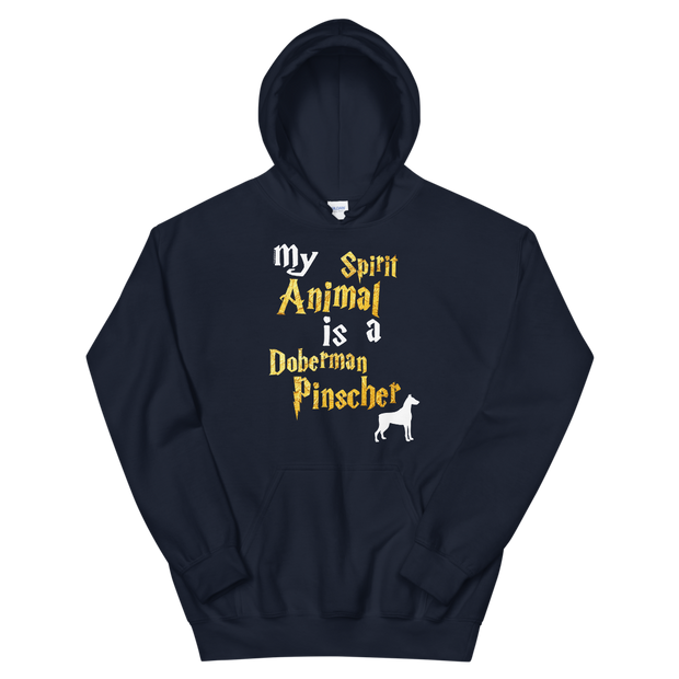 Doberman Pinscher Hoodie -  Spirit Animal Unisex Hoodie