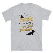Accio Wire Haired Dachshund T Shirt - Unisex