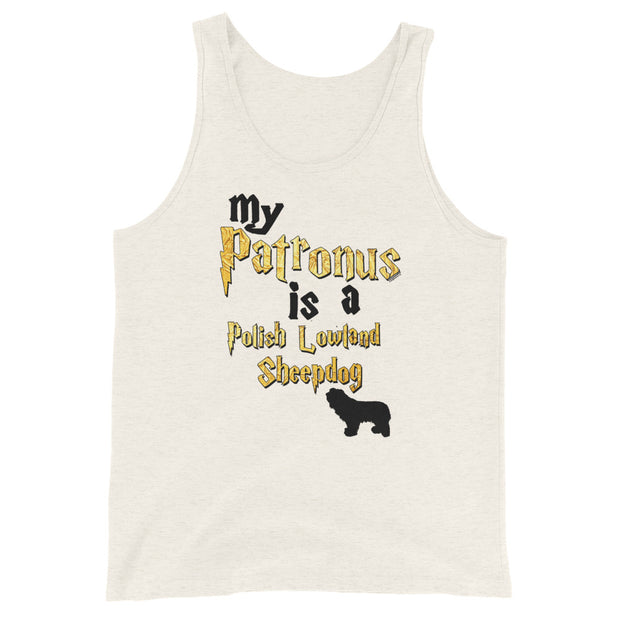 Polish Lowland Sheepdog Tank Top - Patronus Unisex