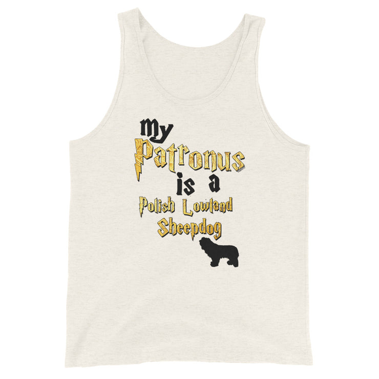 Polish Lowland Sheepdog Tank Top - Patronus Unisex