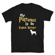 English Springer T shirt -  Patronus Unisex T-shirt