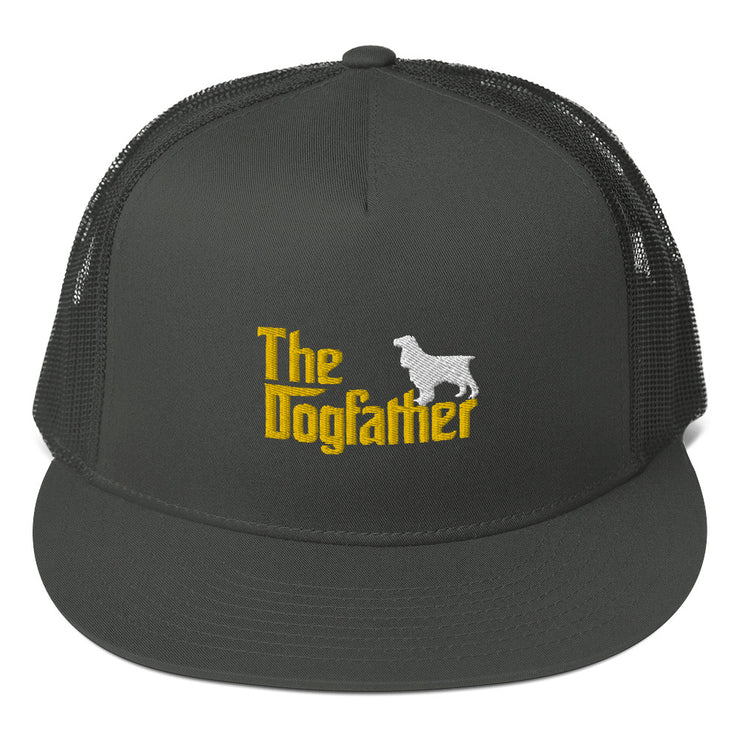 Cocker Spaniel Dad Hat - Dogfather Trucker Cap