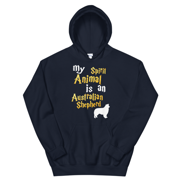 Australian Shepherd Dog Hoodie -  Spirit Animal Unisex Hoodie